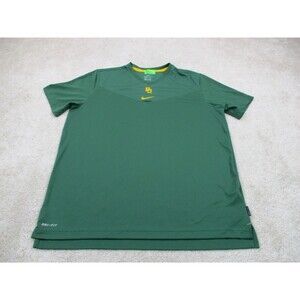 Baylor Bears Shirt Mens Extra Large XL Green Nike Center Swoosh Football
